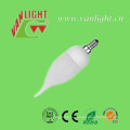 Vela forma de Tailer CFL 9W (VLC-CDT-9W), lámpara ahorro de energía